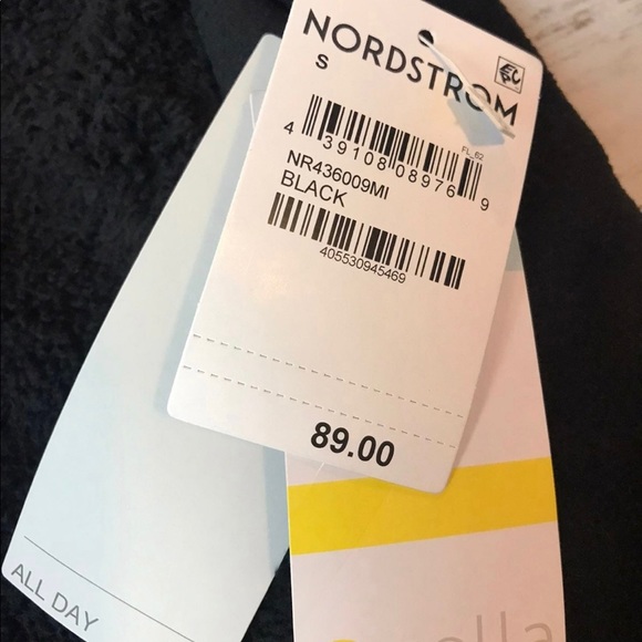 Zella Womens Black Green Fleece Pullover Size S Small NWT - Picture 5 of 5